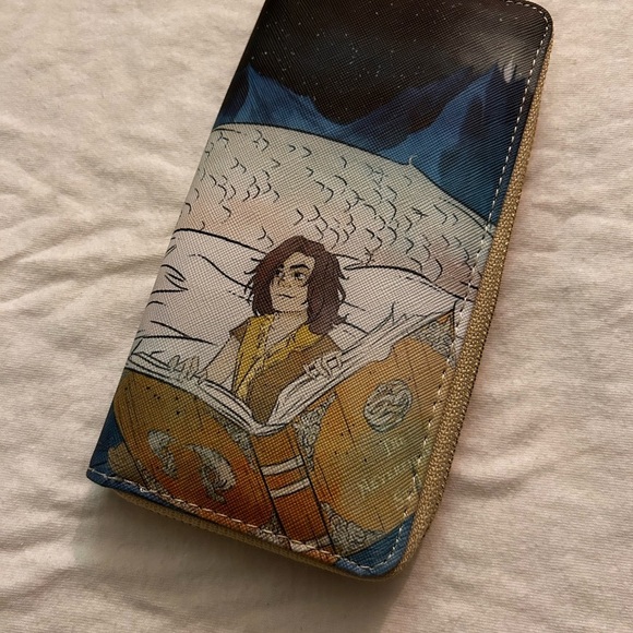 the neverending story Handbags - The Neverending story Artistic Illustrated Wallet rare